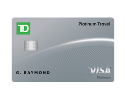 TD Platinum Travel Visa Card credit card